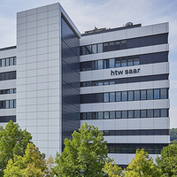 Gebäude 11 der htw saar am Campus Alt-Saarbrücken